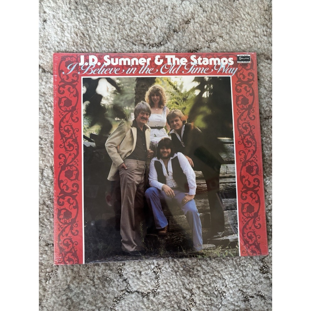 J.D. Sumner & The Stamps I Believe in the Old Time Way Sealed Vinyl LP Skylite